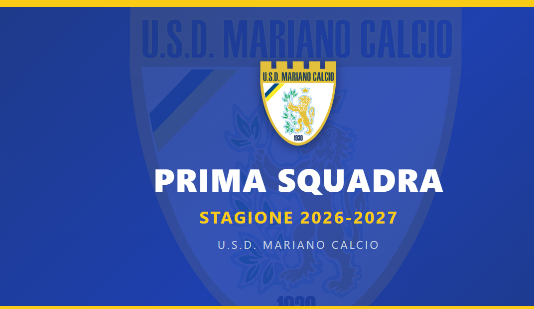 copertina prima squadra